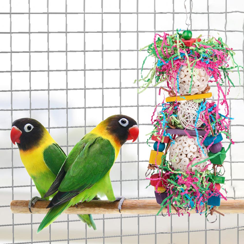 Sola Shred Wood Blocks Bird Toys