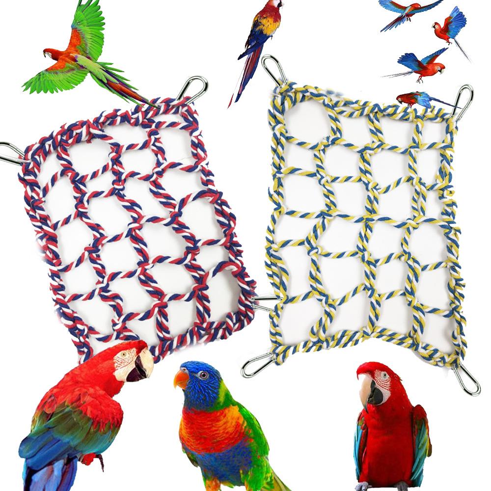 Nylon Rope Parrot Climbing Toy - Bird Cage Accessories