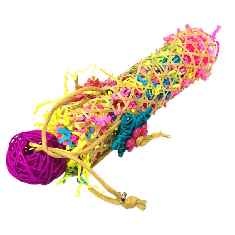 Shredder Foraging Assorted Chewing Rack Bird Toys