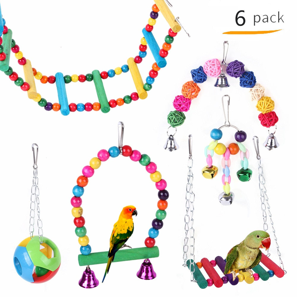 Bird Toys Set