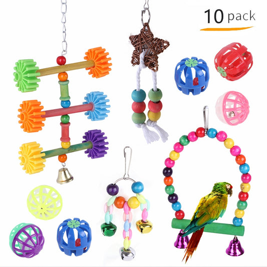 Bird Toys Set