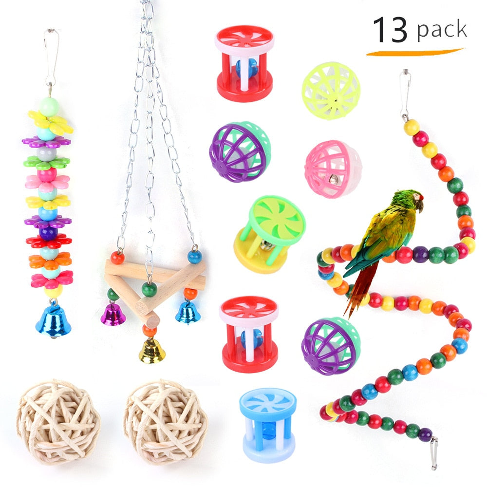 Bird Toys Set