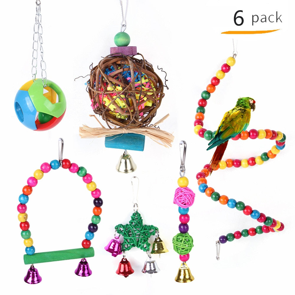 Bird Toys Set