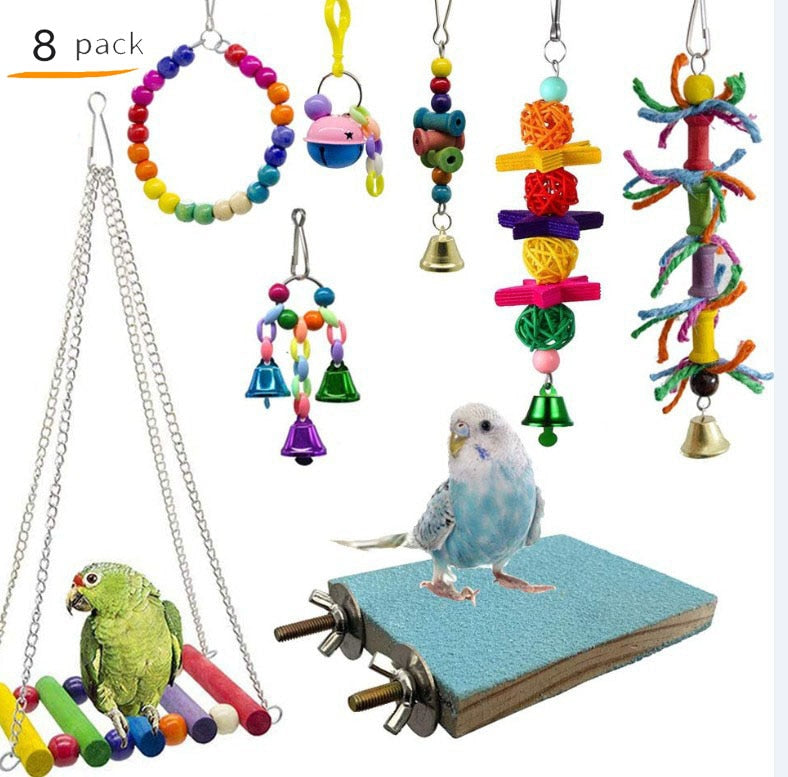 Bird Toys Set