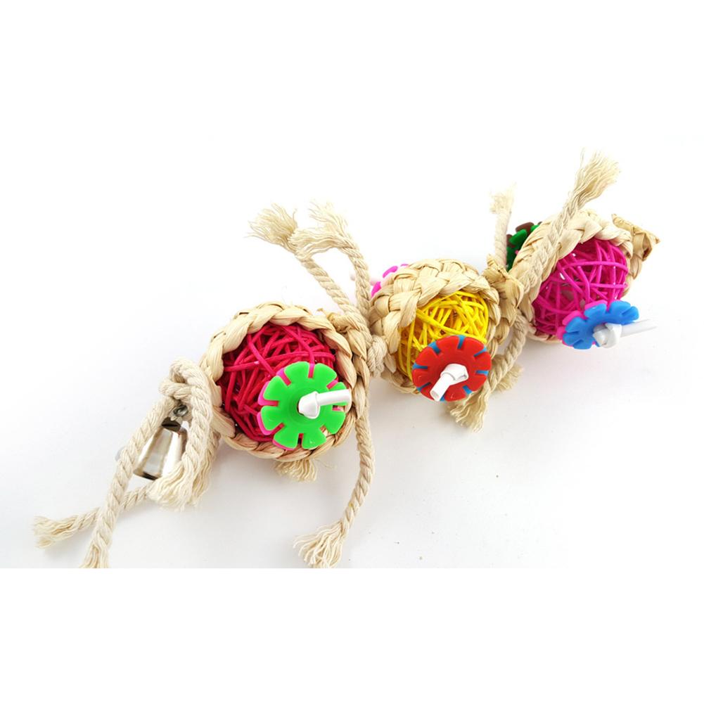 Hanging Parrot Chew Toys Bite-resistant Bird Supplies Accessories
