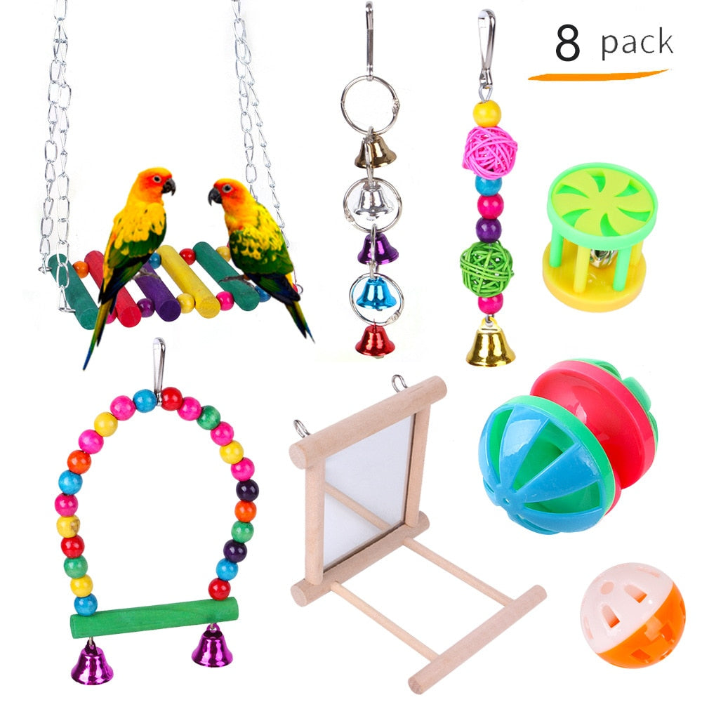 Bird Toys Set