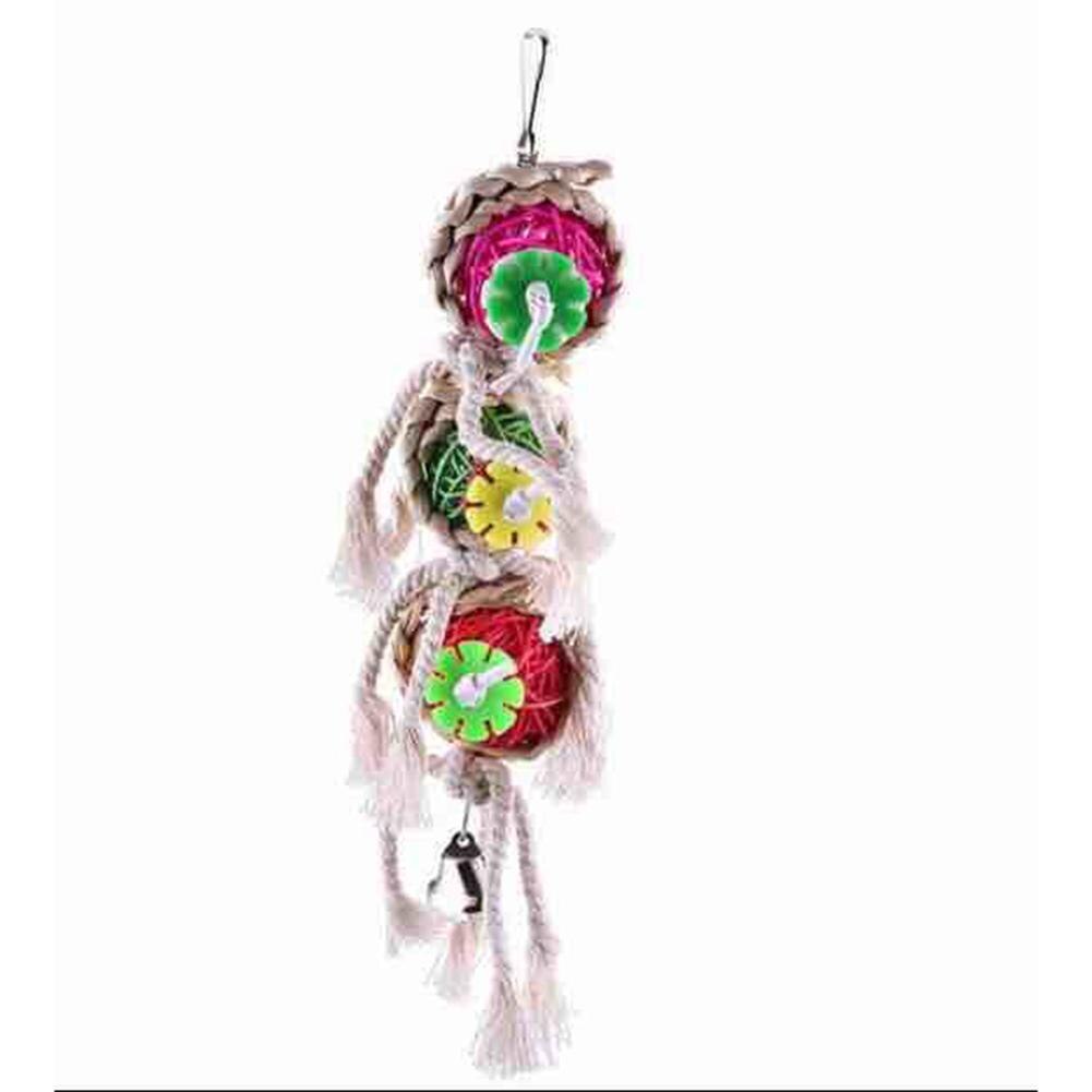 Hanging Parrot Chew Toys Bite-resistant Bird Supplies Accessories