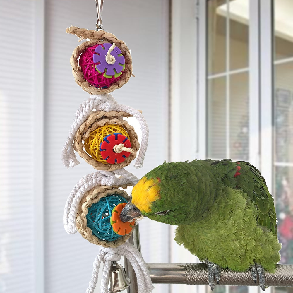 VKTECH Parrot Chew Bird Toys - GCC Aviary