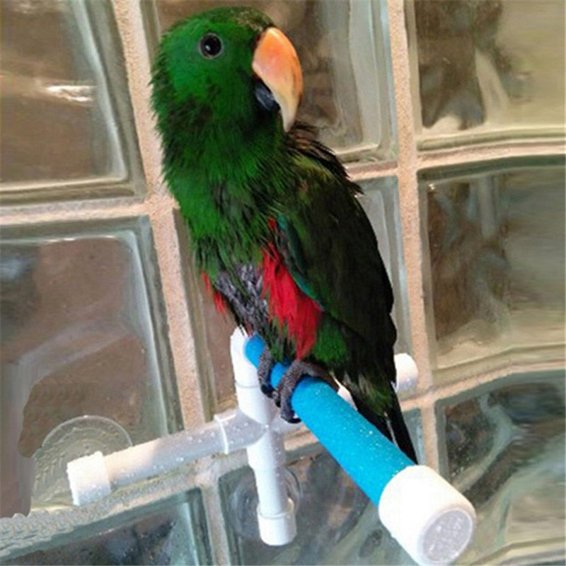 Standing Bath Shower Perch for Birds