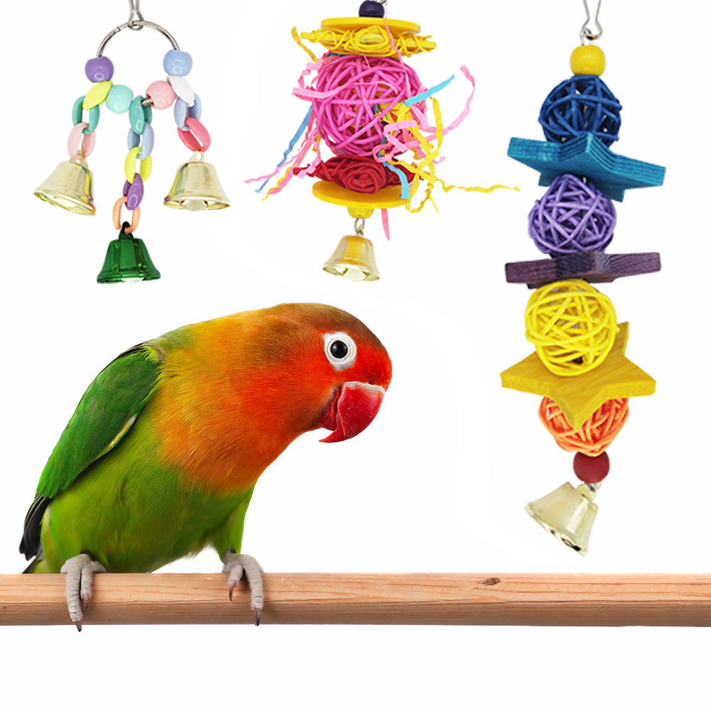 10pcs Small Bird Toys Set - GCC Aviary