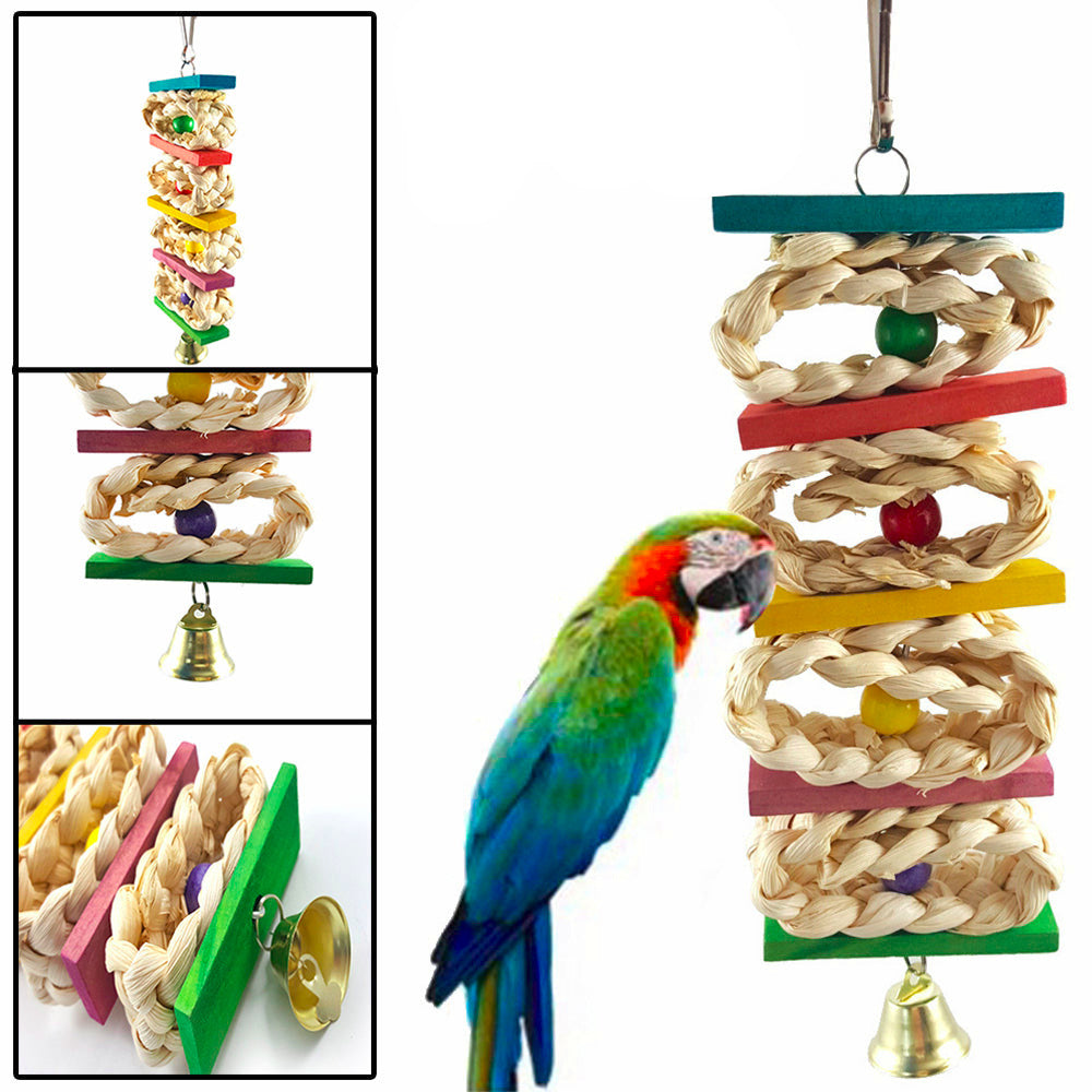 Parrot Chew Rope Ladder Bird Toys